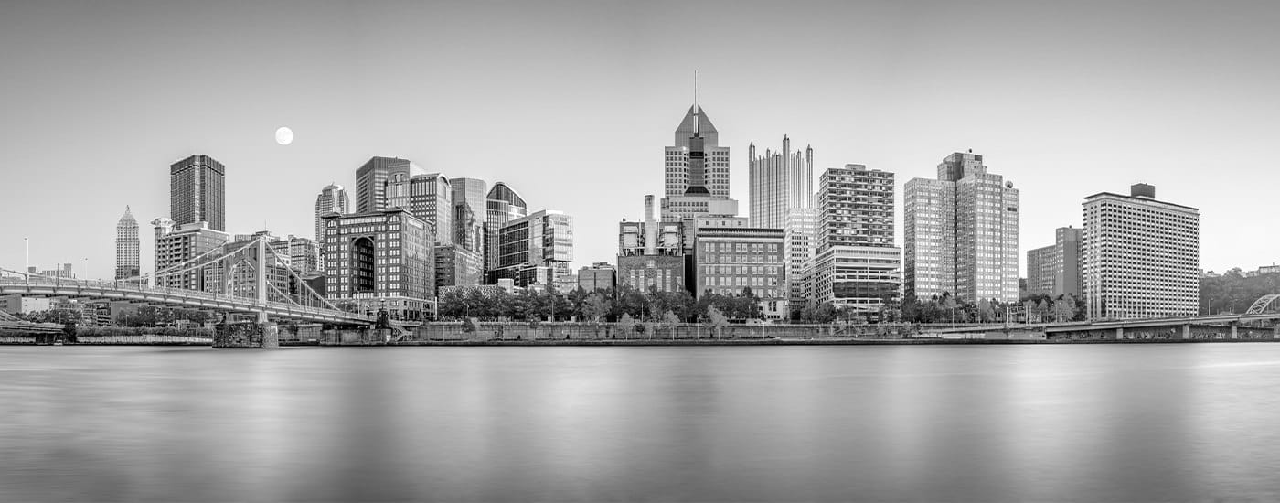 Pittsburgh city skyline