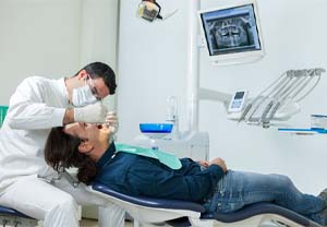 dentist treating a patient