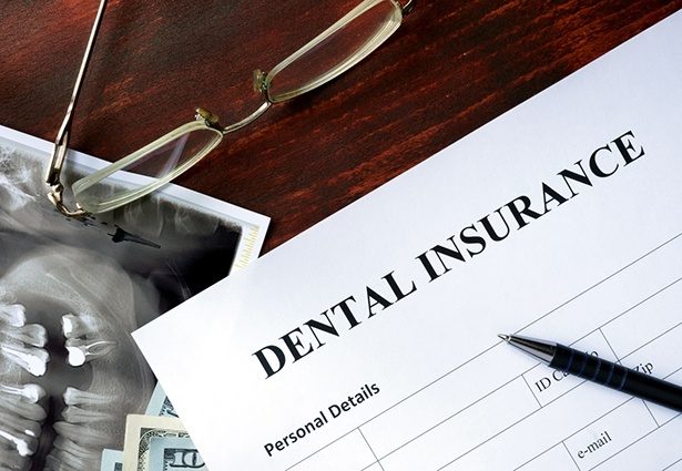 Alt image tag: dental insurance form